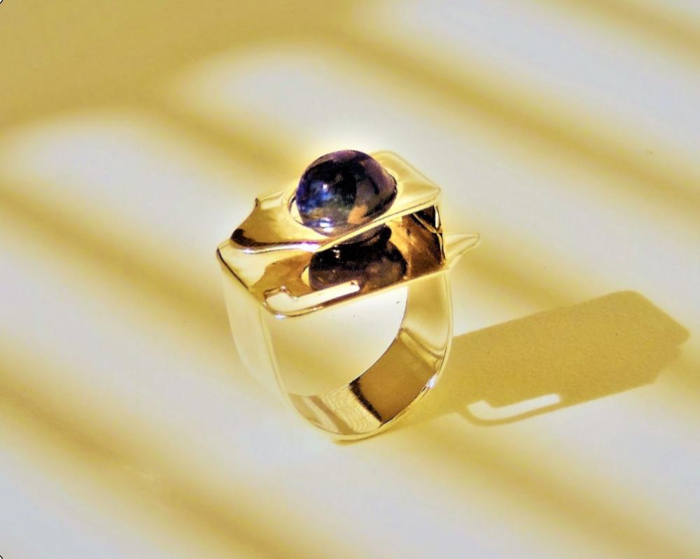 Anel Saturno Ouro 18kt