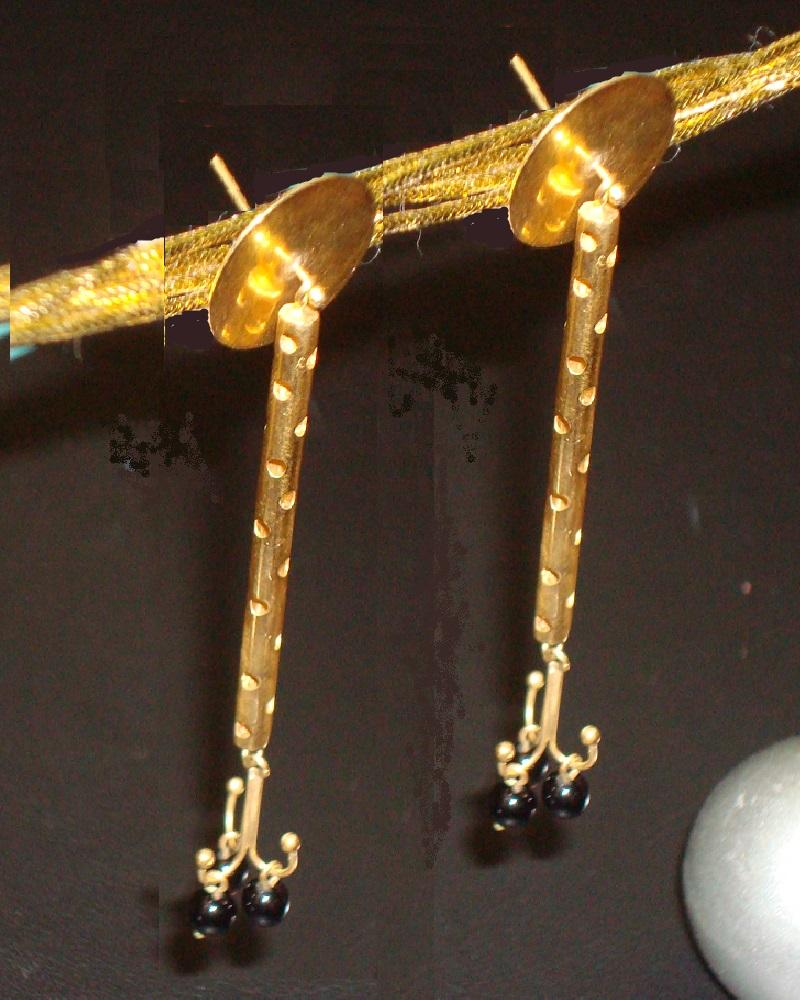 Brinco Anzol - Ouro 18kt