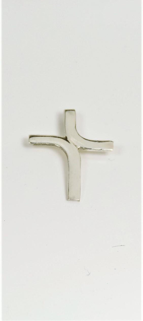 Crucifixo: Fusão, versão em prata - tam. feminino